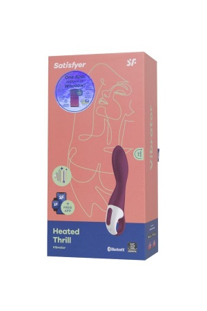 Satisfyer Heated Thrill – стимулятор точки G с нагревом (управление с телефона)